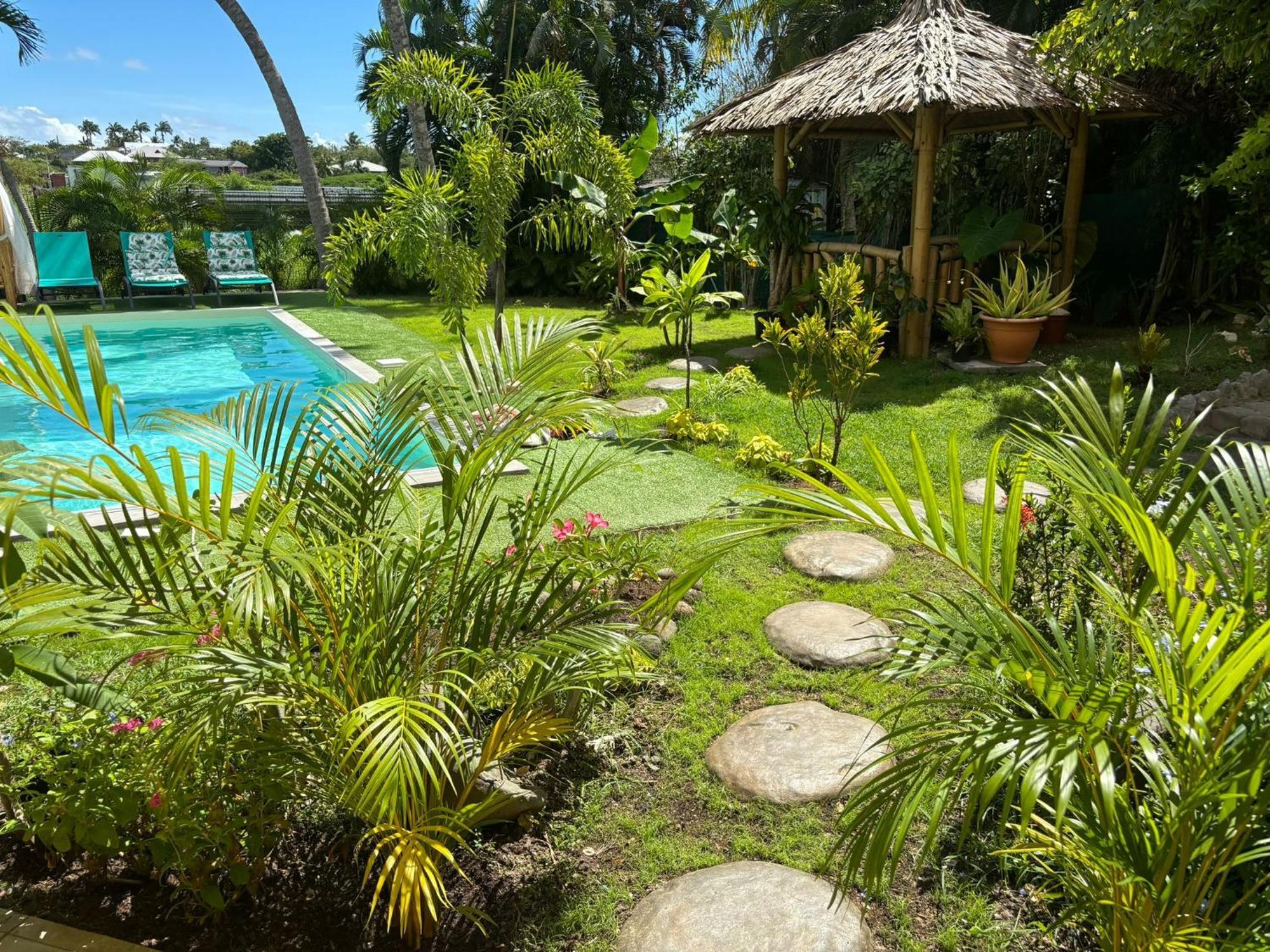 Le Petit Havre Tropical Guadeloupe, Gite, Massages & Spa Сен-Франсуа Екстер'єр фото