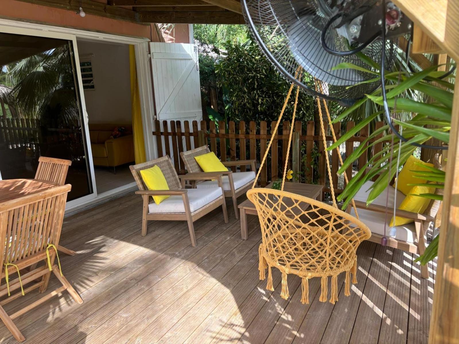 Le Petit Havre Tropical Guadeloupe, Gite, Massages & Spa Сен-Франсуа Екстер'єр фото