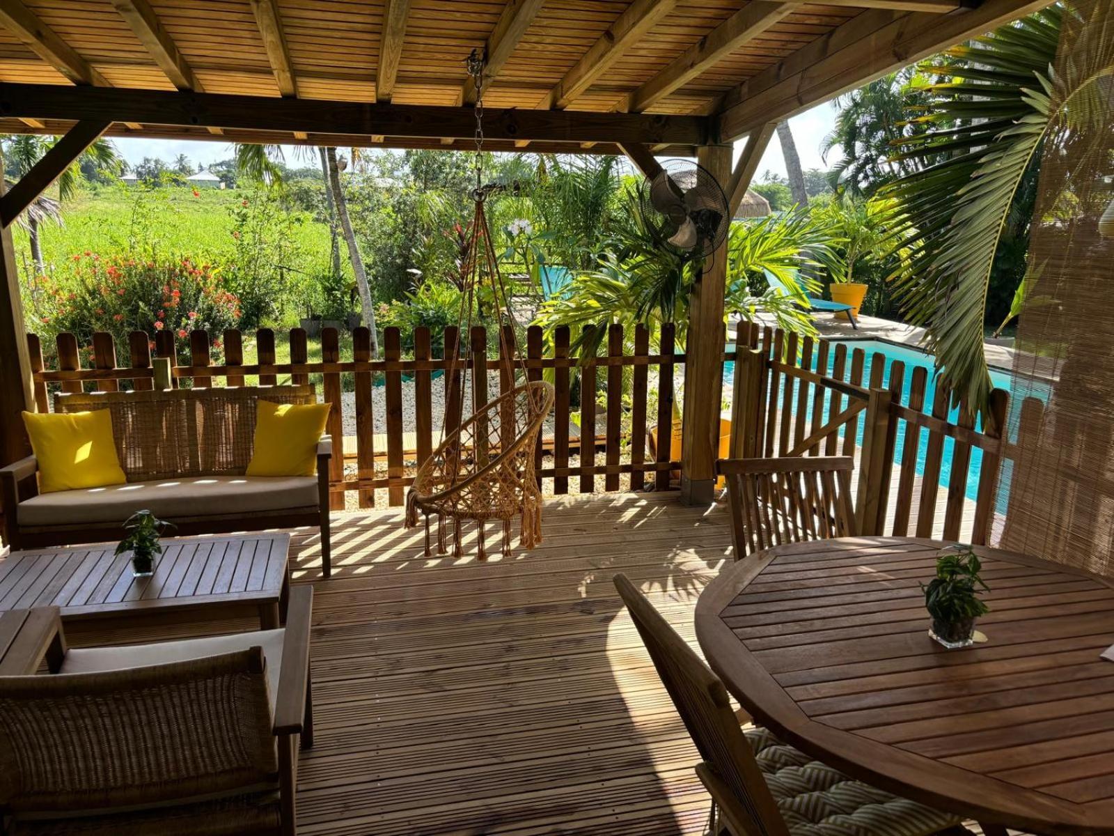 Le Petit Havre Tropical Guadeloupe, Gite, Massages & Spa Сен-Франсуа Екстер'єр фото